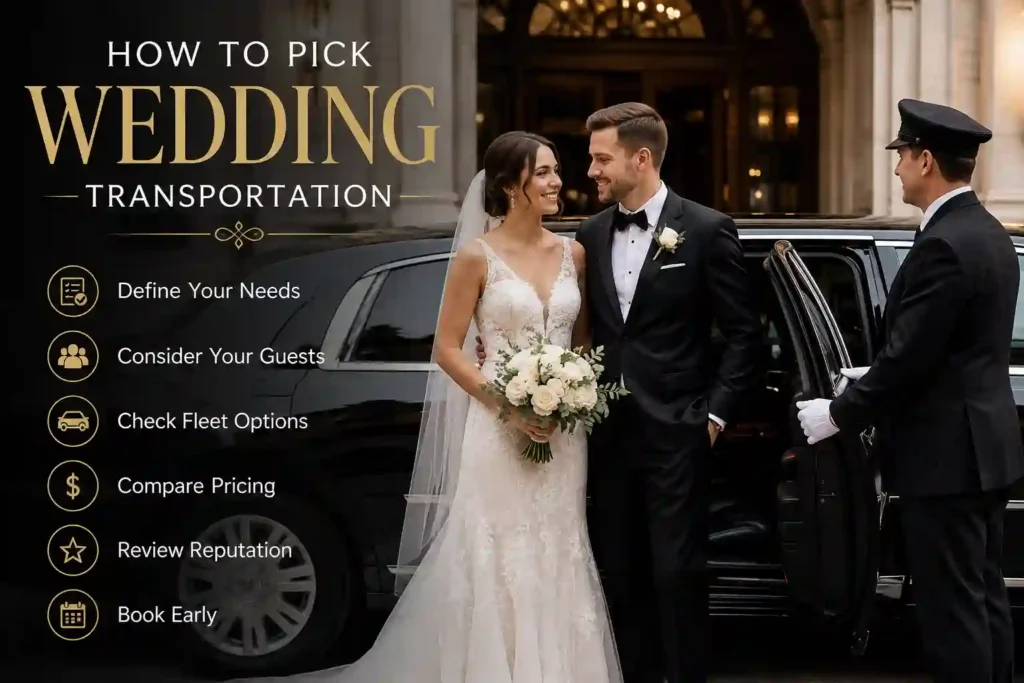 How to Pick Wedding Transportation | For Your Big Day