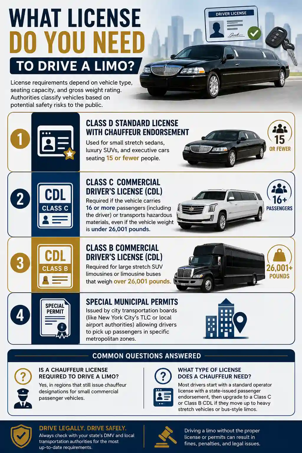 Do You Need a Chauffeur License to Drive a Limo?