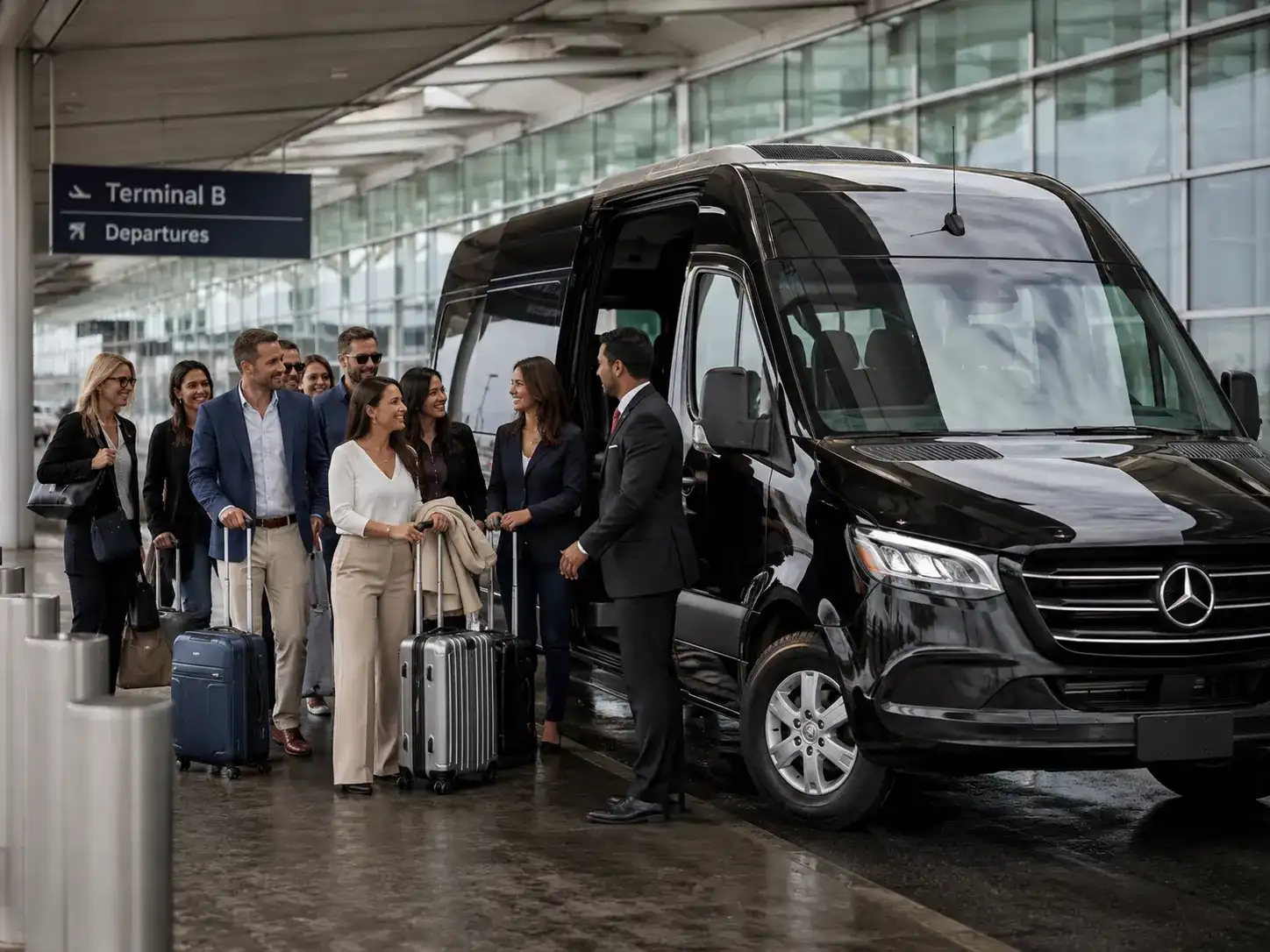 how do airport shuttles work