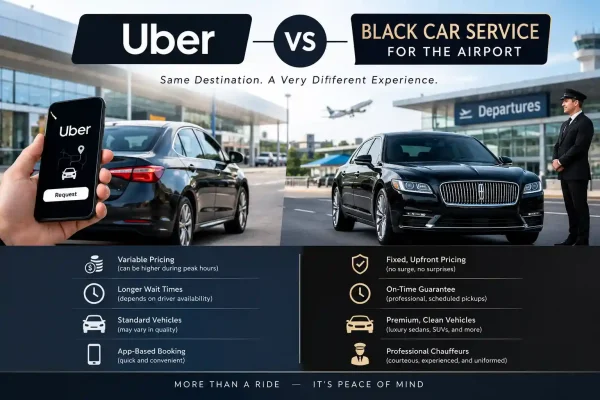 Uber vs Black Car Service for the Airport